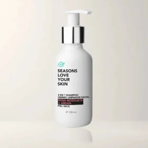 3 en 1 Shampoo Dermo Limpiador Facial Rosa Mosqueta + Argán
