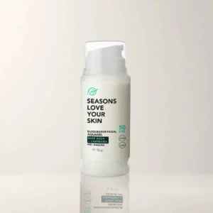 Bloqueador Facial Antiedad Aquagel FPS 50 Base Agua + Laminaria